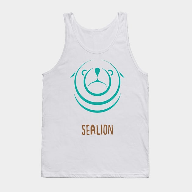 SEA-LION Tank Top by HaniDouaji